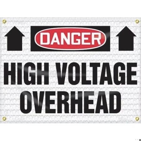 Accuform OSHA DANGER HIGH WIND SAFETY SIGN FMB138 FMB138